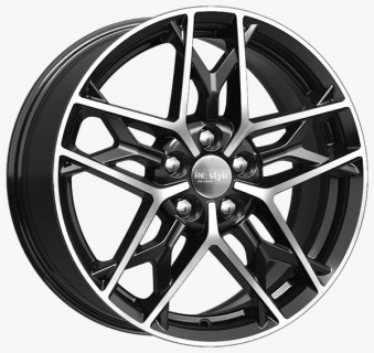 КиК КС894 (17_Optima JF) 7,5x17 5x114,3/52,5 d 67,1 (алмаз черный) Арт.75472