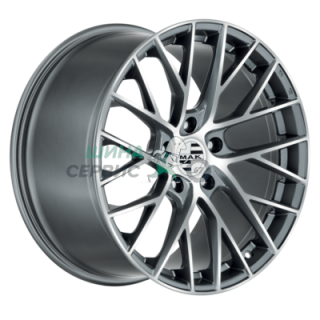 MAK 8,5x19/5x130 ET55 D71,6 Monaco Gunmetal Mirror Face