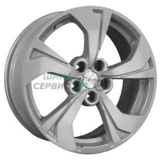 Khomen Wheels 7x17/5x108 ET40 D54,1 KHW1724 (Jac/Москвич 3) F-Silver