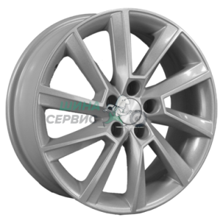 Khomen Wheels 6x16/5x100 ET38 D57,1 KHW1604 (Kamiq/Rapid/Scala) F-Silver