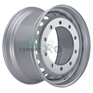 Asterro 11,75x22,5/10x335 ET135 D281 M22 Silver (2239M)