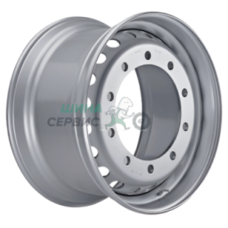 Asterro 11,75x22,5/10x335 ET135 D281 M22 Silver (GT170-01)