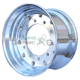 Asterro 11,75x22,5/10x335 ET0 D281 Silver (GT080-01) Aluminium Forged