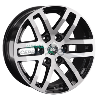 LS 9x20/6x139,7 ET25 D106,1 1279 GMF (конус, Колпак+лого)