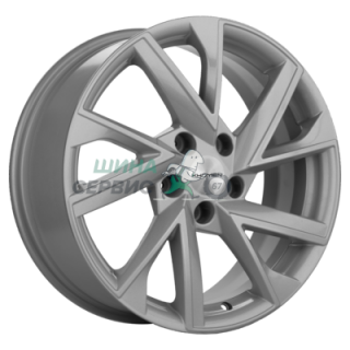 Khomen Wheels 7x17/5x108 ET45 D60,1 KHW1714 (Chery Tiggo 3/Tiggo 3 Pro) F-Silver