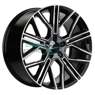 Khomen Wheels 9,5x21/5x120 ET45,5 D62,5 KHW2101 (Li 7/9) Black-FP