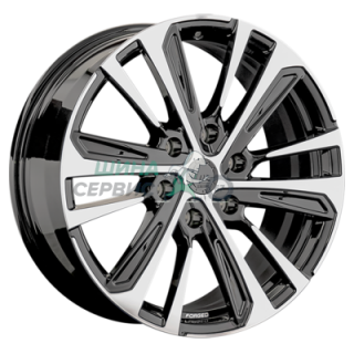 LS Forged 7,5x19/6x139,7 ET25 D106,1 LS FG19 BKF (конус, C570)