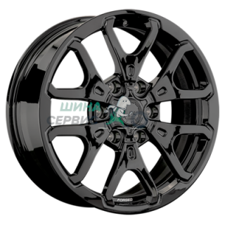 LS Forged 8x18/6x139,7 ET36 D100,1 LS FG20 BK (конус, C570)