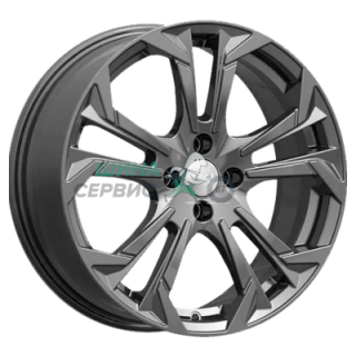 СКАД 7x17/4x98 ET35 D58,5 Дунай (КЛ364) Графит