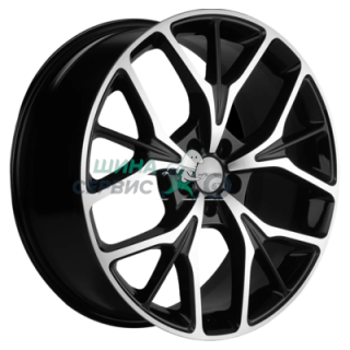Khomen Wheels 8x20/5x120 ET41,5 D66,1 KHW2012 (Voyah Dream) Black-FP