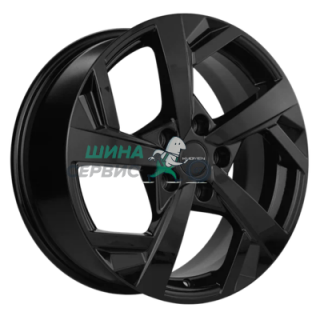 Khomen Wheels 7x17/5x108 ET40 D54,1 KHW1712 (Jac/Москвич 3) Black