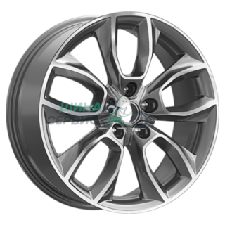 Premium Series 7x18/5x112 ET45 D57,1 КР001 (Karoq) Diamond Gloss Graphite