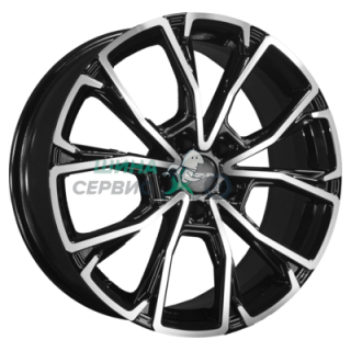 Khomen Wheels 7,5x19/5x114,3 ET45 D67,1 KHW1907 (CX-5/CX8) Black-FP