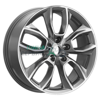 Premium Series 7x18/5x114,3 ET40 D66,1 КР001 (Qashqai) Diamond Gloss Graphite