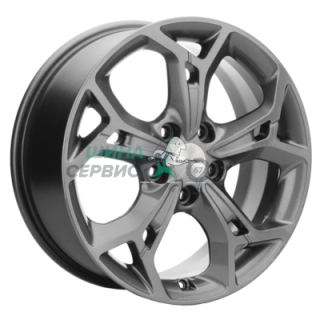 Khomen Wheels 7x17/5x108 ET50 D63,35 KHW1702 (Ford C-Max) Gray