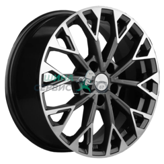 Khomen Wheels 7x17/5x114,3 ET40 D57,1 KHW1718 (Besturn X40) Gray-FP