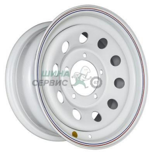 Off-Road Wheels 7x16/5x139,7 ET30 D110 УАЗ Белый (с увелич. полкой)