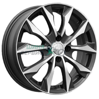 СКАД 6x16/4x100 ET41 D60,1 Нагоя (КЛ312) Алмаз бархат новый