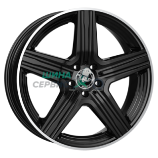 MAK 9x21/5x112 ET45 D66,6 Lewis Gloss Black Mirror Ring