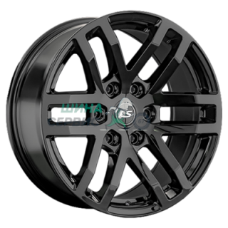 LS 9x20/6x139,7 ET25 D100,1 1279 BK (конус, Колпак+лого)